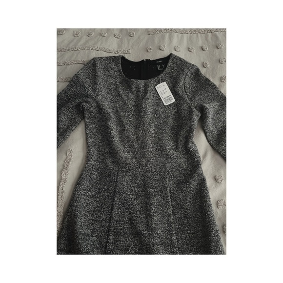 Forever 21 Grey Elegant Dress (small) - Picture 2 of 3